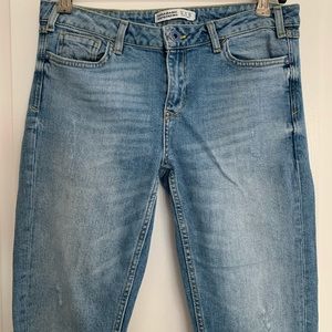 Zara light wash jeans